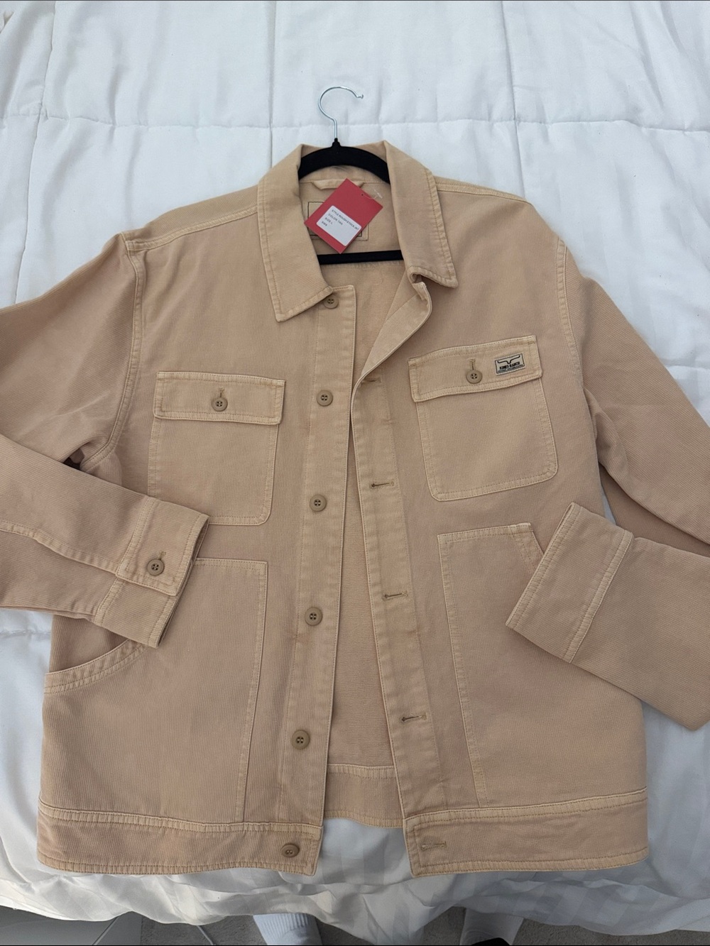 Kimes Ranch Beige Utility Chore Jacket